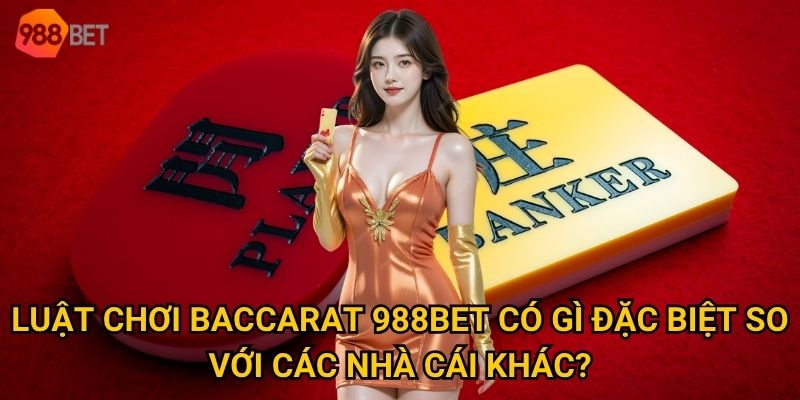 Tại sao baccarat tại 988Bet lại được coi là trò chơi hấp dẫn nhất? 2 Luật chơi baccarat 988Bet có gì đặc biệt so với các nhà cái khác?